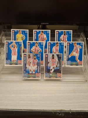 Topps Champions League Match Attax Olympiacos set 2015-16 new