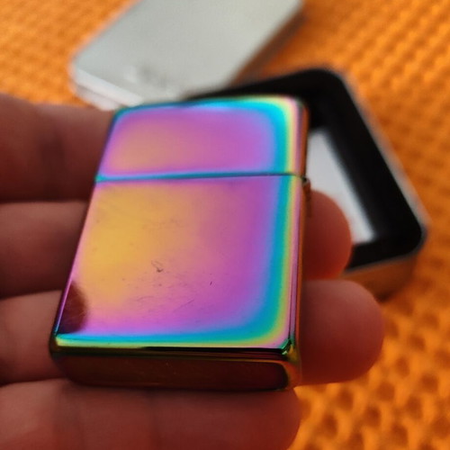 Zippo Classic Spectrum Model 151 lighter like new