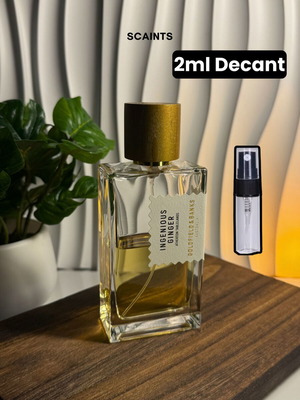 Goldfield & Banks Ingenious Ginger Eau de Parfum 2ml decant like new