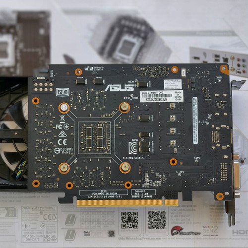 ASUS DUAL GTX 1660 Ti 6GB graphics card