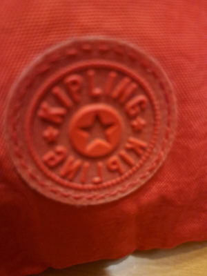 Kipling shoulder bag like new, red