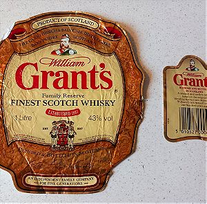 Ετικέτα - Grant's Finest Scotch Whisky