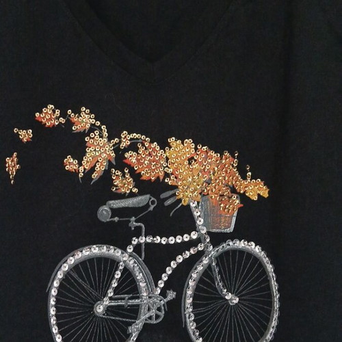 Women's blouse black size S like new