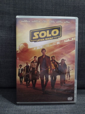 Solo A Star Wars Story DVD used, subtitles, large case