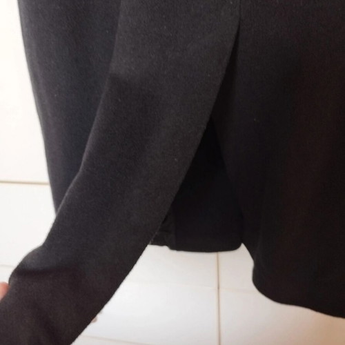Long coat black used by Other Me, sizes L XL