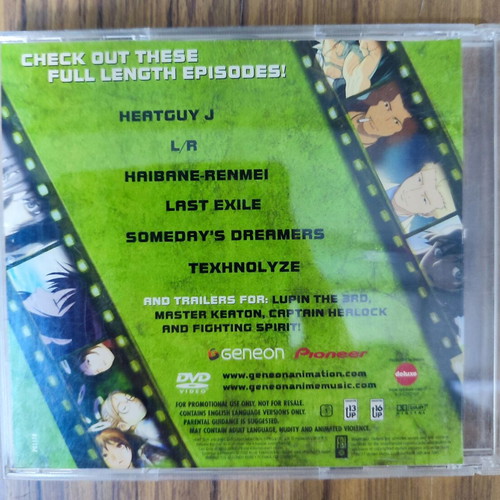 Geneon Pioneer 2003 Anime DVD like new