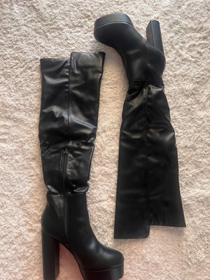 Migato over-the-knee boots new, size 40, black
