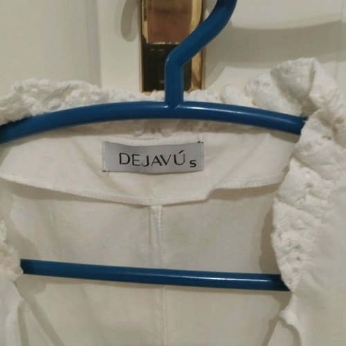 Φόρεμα Dejavu λευκό καλοκαιρινό μίντι σαν καινούργιο