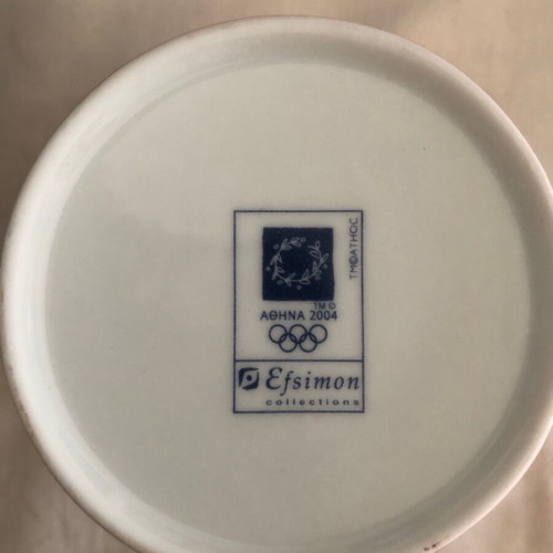 Athens 2004 Fencing Mug new collectible