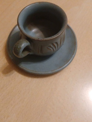 Κεραμικό φλιτζανάκι espresso vintage σαν καινούργιο