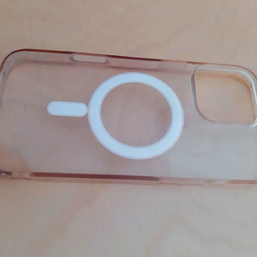 MagSafe transparent iPhone 16 Pro Max case, crystal clear magnetic