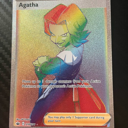 Pokemon card Agatha trainer Chilling - 8,00 - Vendora.bg Pokemon card Agatha trainer Chilling - 8,00 - Vendora.bg