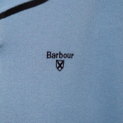 Barbour men's polo shirt, blue, size L