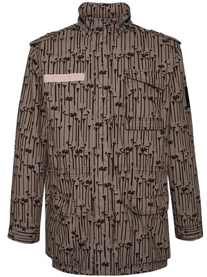 Puma jacket new, men's size M, light, cotton, black and beige