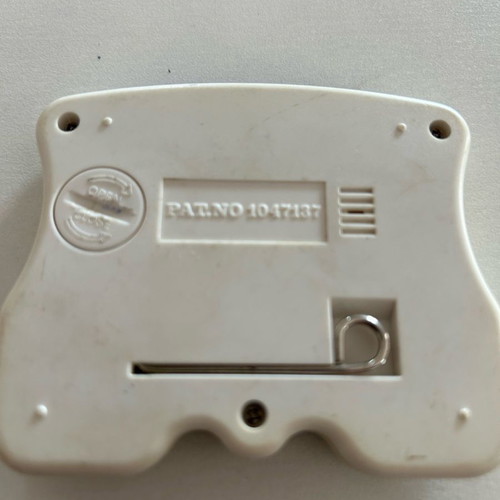 Moto racing handheld game used, vintage 80s collectible
