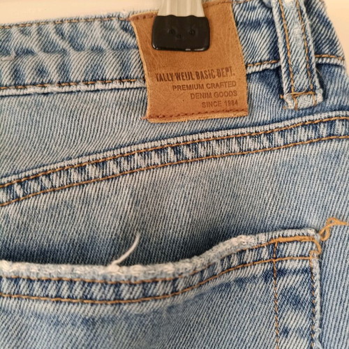 Tally Weijl women's jeans used, with rips, size S