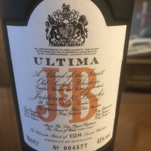 Ultima blended whisky new from 128 malts