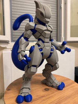 Mewtwo Pokemon 3D Model new