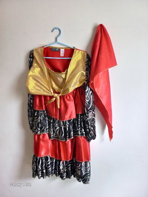 Στολή Σπανιόλα/Τσιγγάνα 12 ετών μεταχειρισμένη