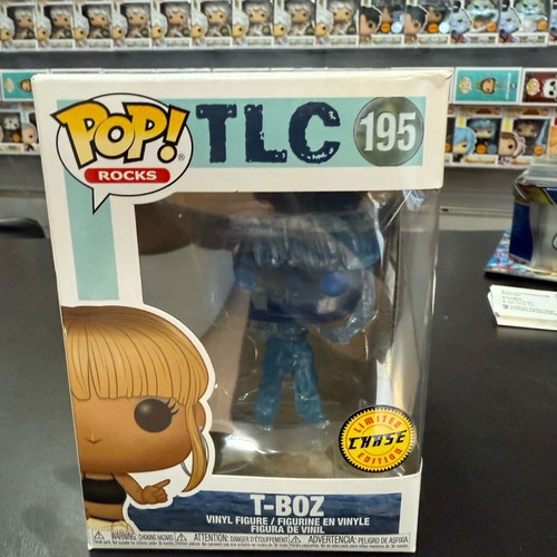 Funko Pop Rocks TLC T-Boz Chase used, #195
