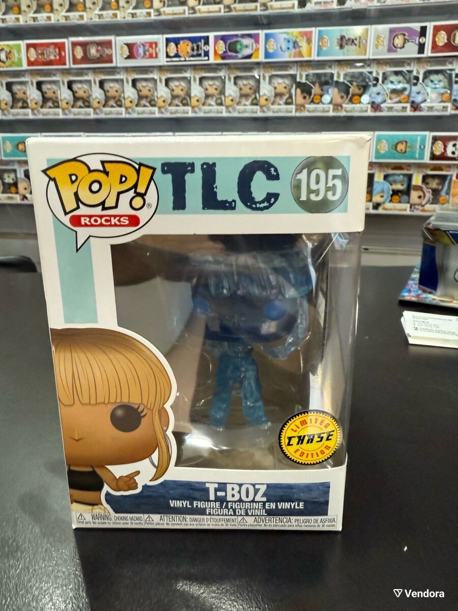 Funko Pop! TLC – T-Boz (Tionne Watkins) Con Variante Chase 1/6 – Figura De Vinilo De 9.5 Cm Para Coleccionistas