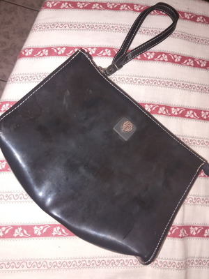 Vintage women's handbag, black