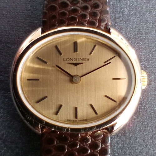 Longines women's vintage watch gold plated like new