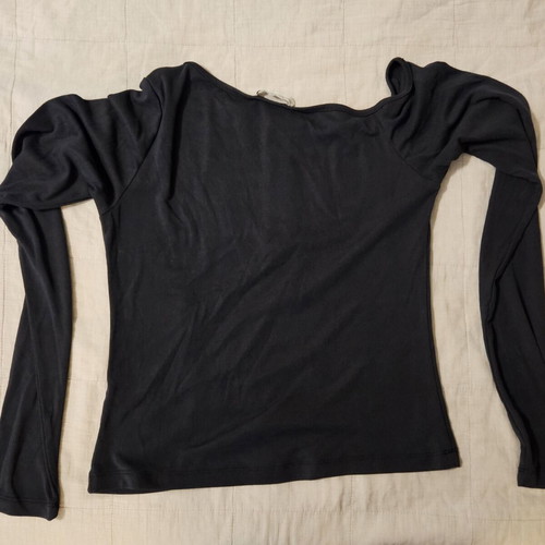 Mindyourstyle black blouse like new, size S fit small