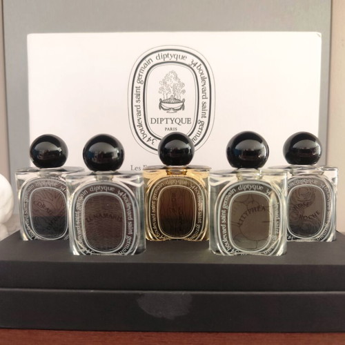 Diptyque Les Essences de Diptyque mini perfume set, 5 x 10 ml