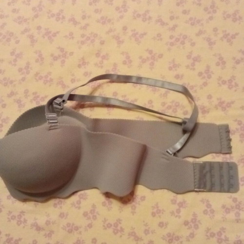 Bra gray-blue like new, size 80A/80B with inner padding