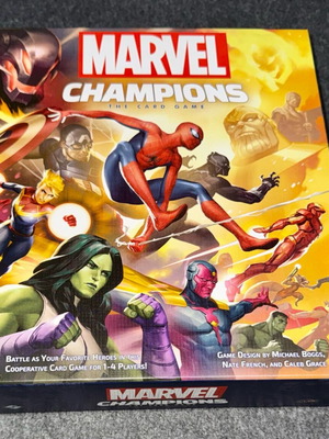 Marvel Champions LCG Core Set like new with sleeves