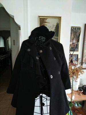 Tailored by ROTHSCHILD Girls' Coat like new, size 7-8 years, black