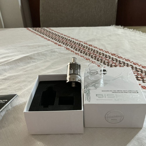 Bishop MTL RTA rebuildable vape atomizer