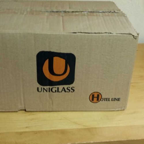 Lotus glasses like new, pack of 24 (12x24cl, 12x31.5cl)