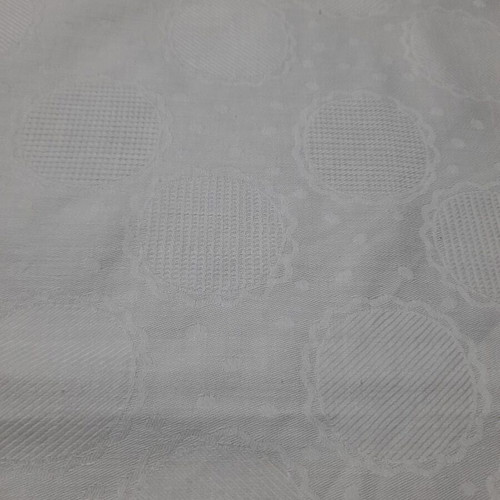 Woven dinner napkins set of 6, like new, white 48x44 cm