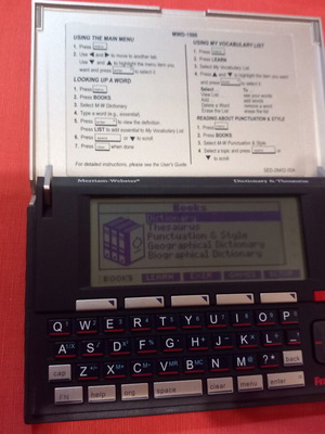 Franklin MWD-1500 Electronic Dictionary used, multilingual translator