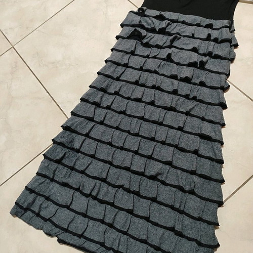 Passager sleeveless dress like new, black and gray