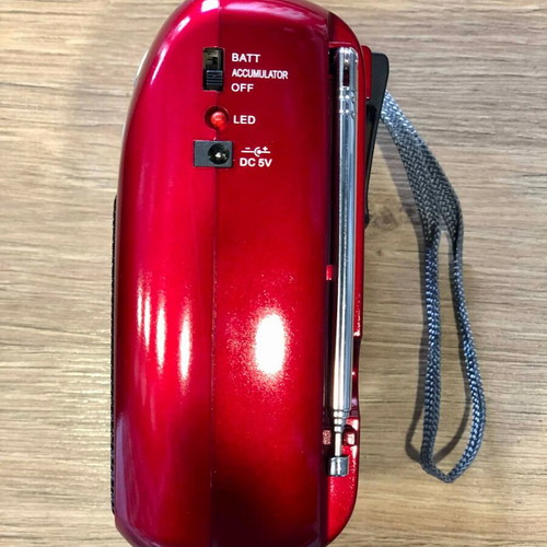 RISING rechargeable radio with USB new