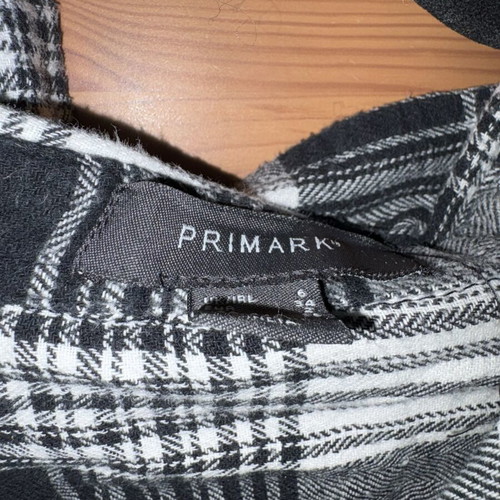 Blouse Primark size 34 like new black and white