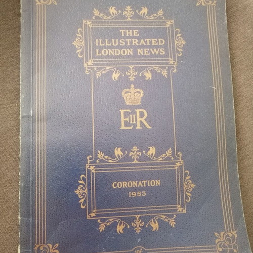 Coronation 1953 book used, Queen Elizabeth II album