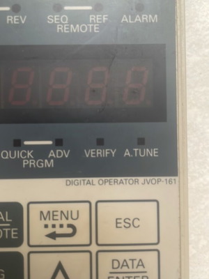 Yaskawa JVOP-161 Digital Operator inverter controller set