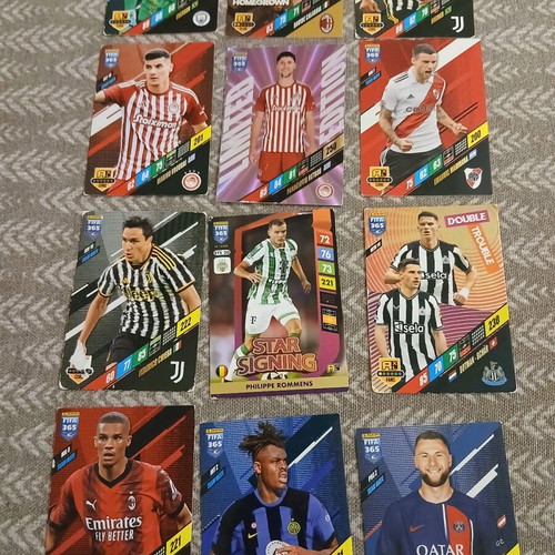 Panini 2023 used stickers with box