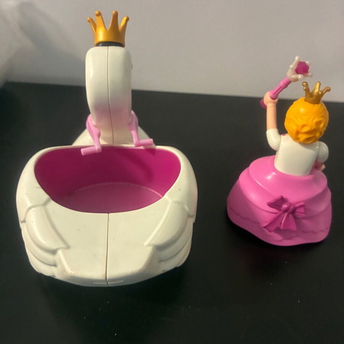 Playmobil Swan Boat with Princess like new