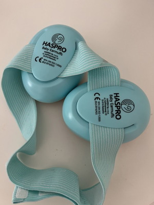 Haspro Baby Earmuffs Mint New