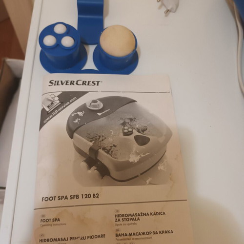Silver Crest Foot Bath and Massage Device like new
