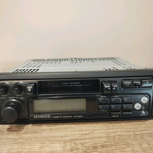 Kenwood KRC 254L like new, unknown function, no rear plug