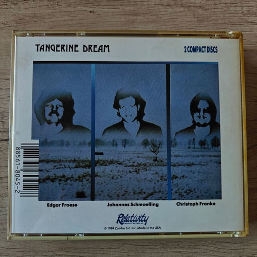 Tangerine Dream The Warsaw Concert double CD in very good condition
