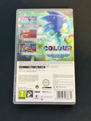 Sonic Colours Ultimate Nintendo Switch used
