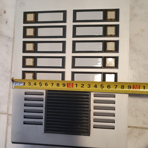 Intercom Button Panel new, old model