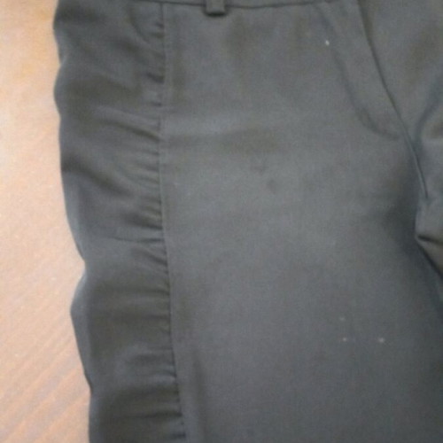 Women's 3/4 pants used, black, sizes S and M